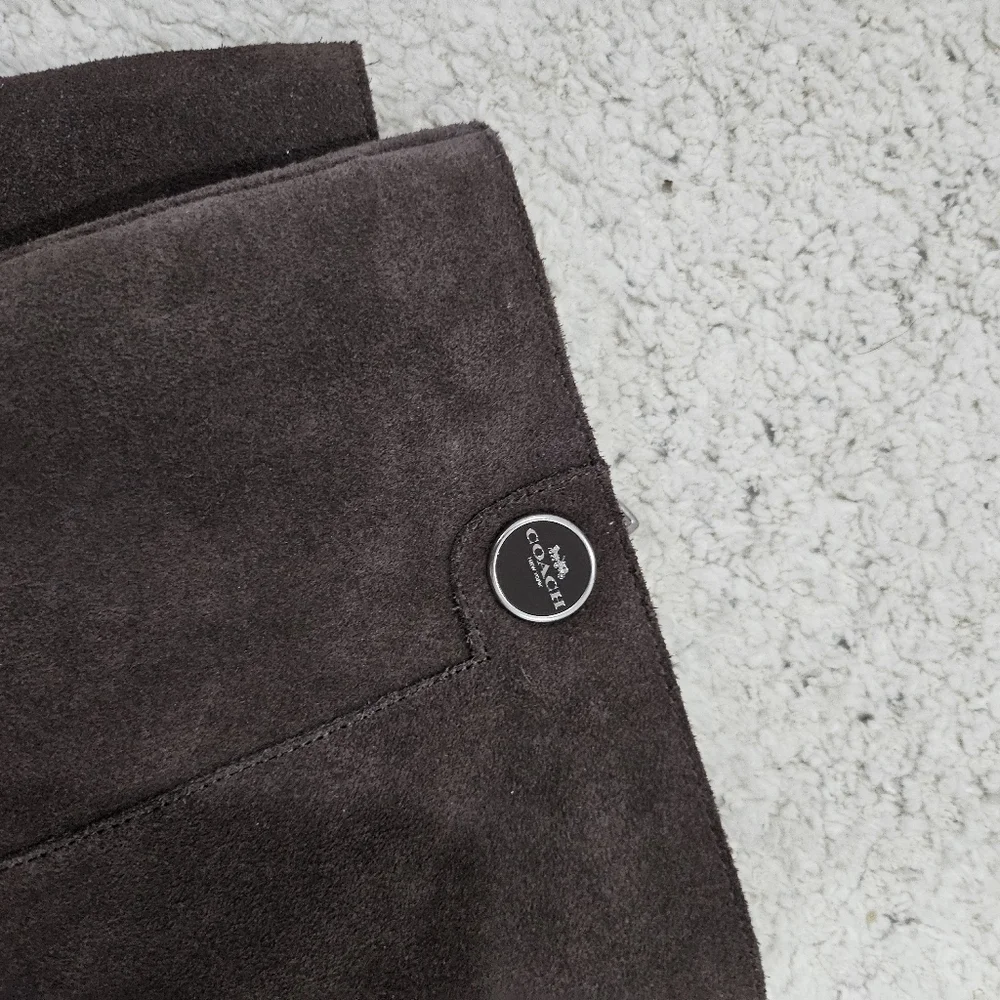 COACH Brown Suede Boots - Picture 9 of 9